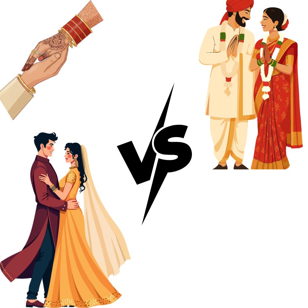Traditional vs Modern Wedding